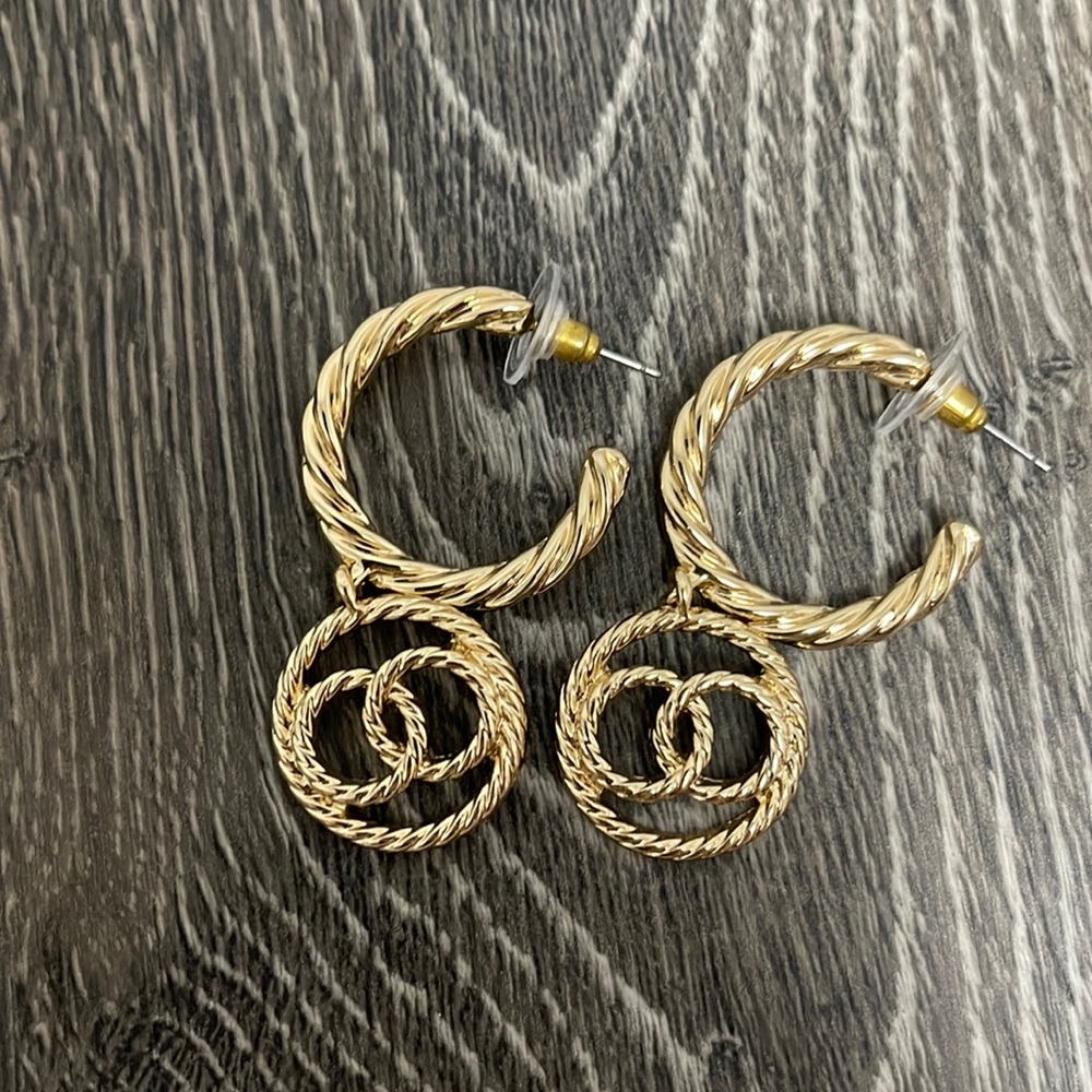 Hoop earrings